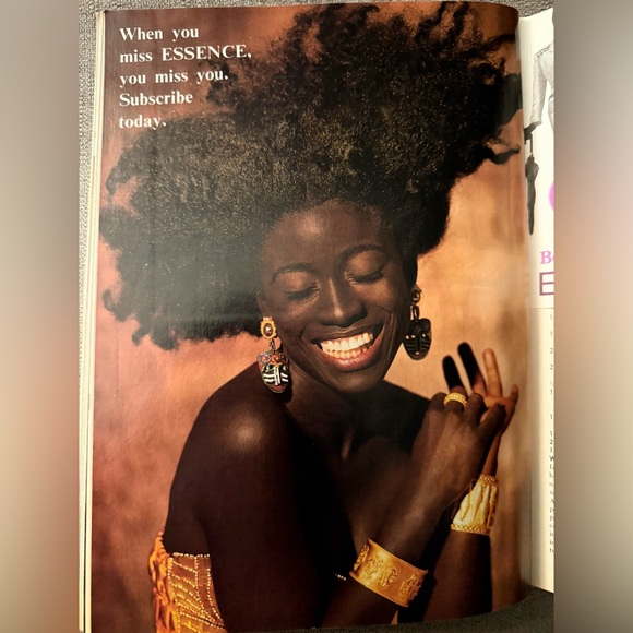 ICONIC ESSENCE MAGAZINE January 1993 Natural Hair & Beauty Health Eartha Kitt - Picture 11 of 11